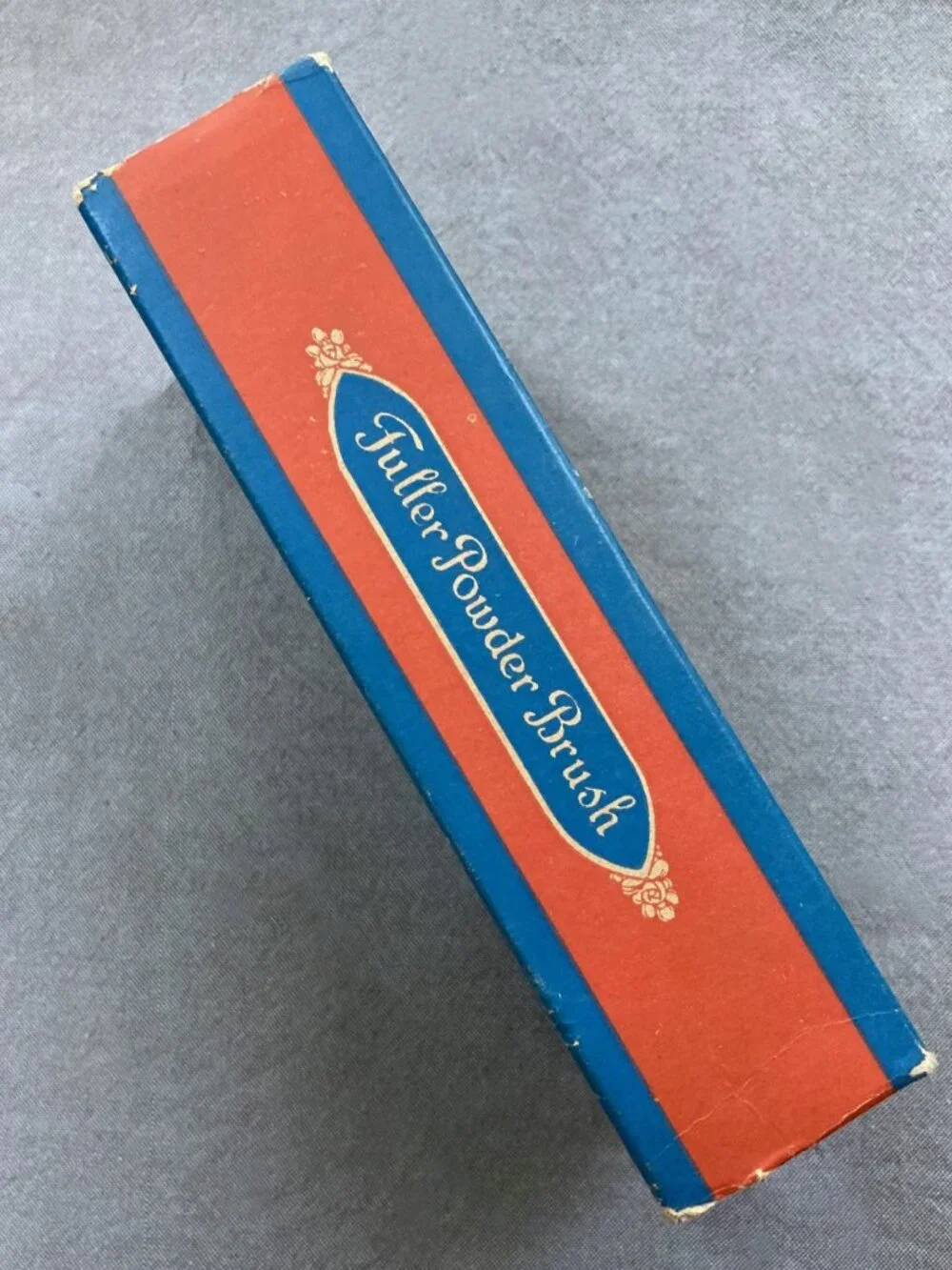 NOS Vintage Fuller Powder Brush Original Box Fullerex Handle Soft Bristles
